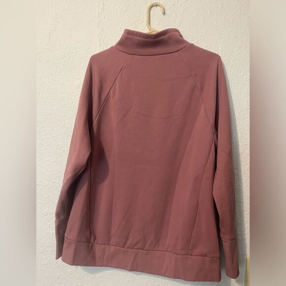Fabletics mauve funnel neck tunic sz XL - Picture 2 of 4